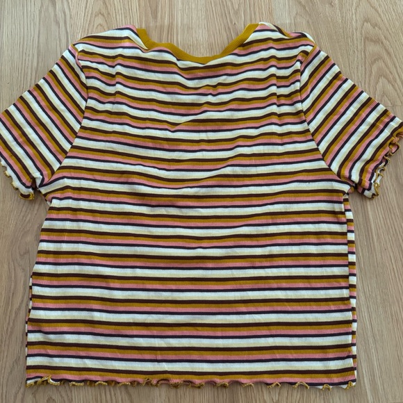 Target Wild Fable Fringe Crop Top XL - Picture 2 of 3